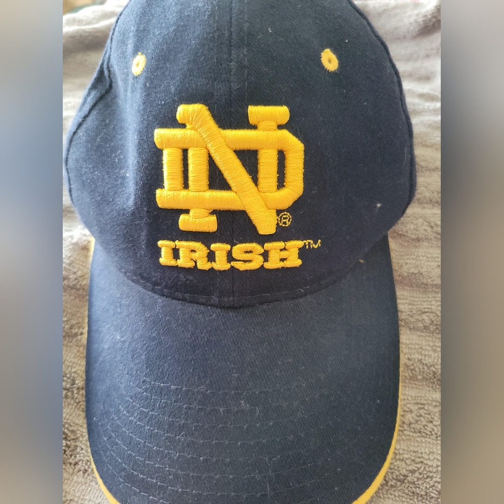 Notre Dame Fighting Irish StrapBack Hat Signatures Official ND Licensed